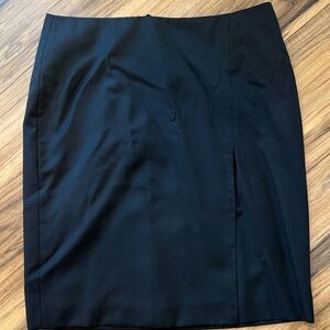 Brooks Brothers Classic Black Pencil Skirt